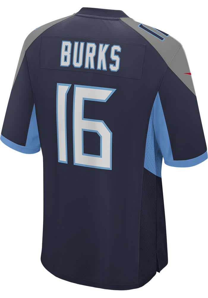 Treylon Burks Nike Tennessee Titans Navy Blue HOME Football Jersey