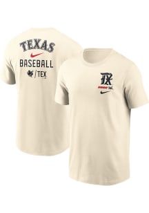 Nike Texas Rangers Tan City Connect Short Sleeve T Shirt