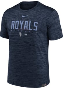 Nike Kansas City Royals Navy Blue City Connect Short Sleeve T Shirt