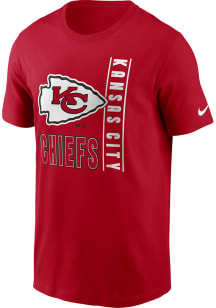 Nike Kansas City Chiefs Red REWIND LOCKUP Short Sleeve T Shirt