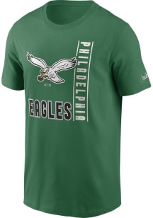 Nike Philadelphia Eagles Kelly Green REWIND LOCKUP Short Sleeve T Shirt