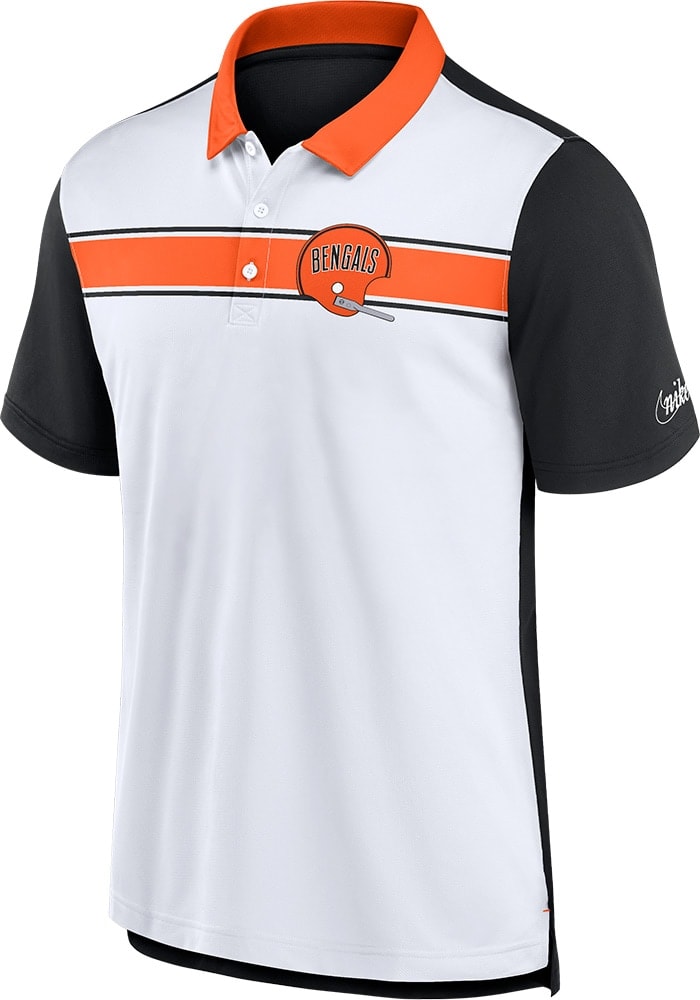 25% SALE OFF Cincinnati Bengals Polo Shirts White