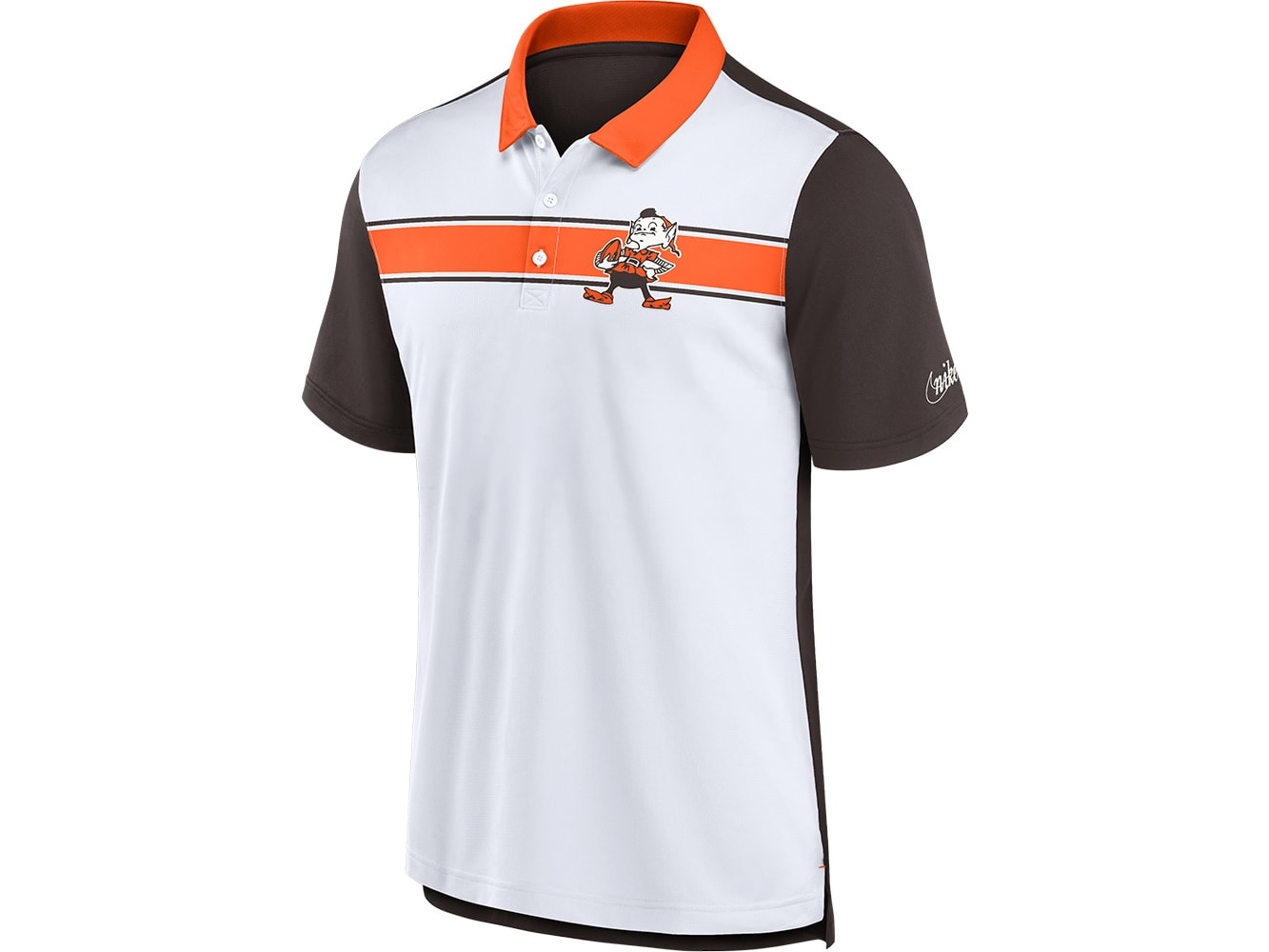 cleveland browns men's polo shirt