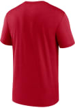 Nike Kansas City Chiefs Red LEGEND LOGO Short Sleeve T Shirt