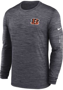 Nike Cincinnati Bengals Black VELOCITY Long Sleeve T-Shirt