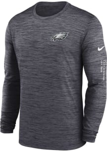 Nike Philadelphia Eagles Black VELOCITY Long Sleeve T-Shirt