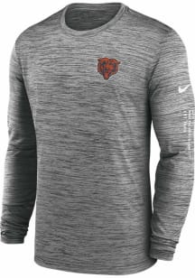 Nike Chicago Bears Black VELOCITY Long Sleeve T-Shirt