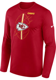 Nike Kansas City Chiefs Red LEGEND ICON Long Sleeve T-Shirt