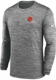 Nike Cleveland Browns Black VELOCITY Long Sleeve T-Shirt