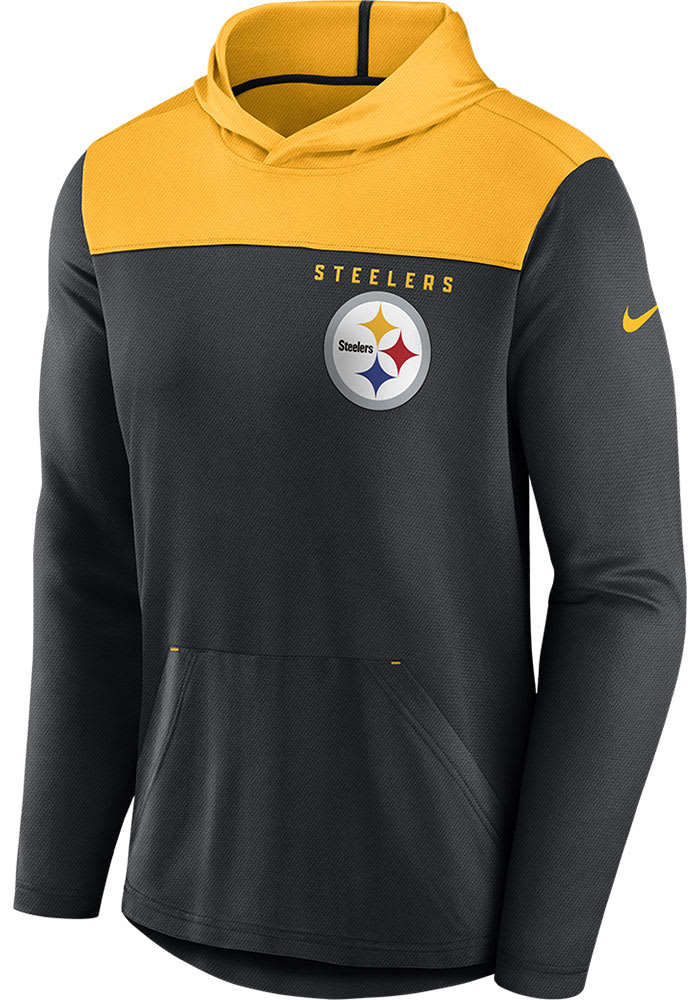 Pittsburgh Steelers Mens Nike BLACK LIGHTWEIGHT Hood