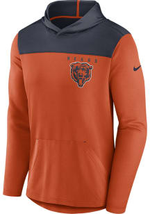Nike Chicago Bears Mens Orange LIGHTWEIGHT Hood