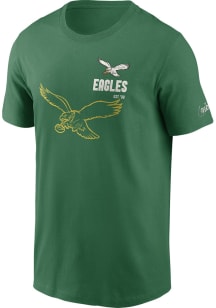 Nike Philadelphia Eagles Kelly Green REWIND DIVISION ESSENTIAL Short Sleeve T Shirt