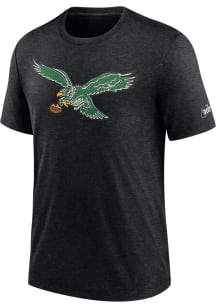 Nike Philadelphia Eagles Black Rewind Playback Logo Short Sleeve Fashion T Shirt