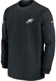 Nike Philadelphia Eagles Mens Black Sideline Long Sleeve Sweatshirt