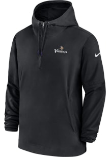 Nike Minnesota Vikings Mens Black Sideline Player LTWT Light Weight Jacket