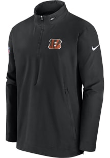 Nike Cincinnati Bengals Mens Black Sideline Coaches Light Weight Jacket