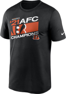Nike Cincinnati Bengals Black SBLVI CONFERENCE CHAMPIONS Short Sleeve T Shirt