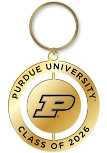 Purdue Boilermakers Class of 2026 Spinner Keychain - Black