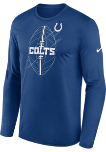 Nike Indianapolis Colts Blue LEGEND ICON Long Sleeve T-Shirt
