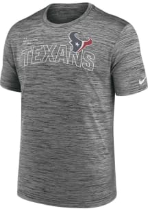 Nike Houston Texans Black VELOCITY ARCH Short Sleeve T Shirt