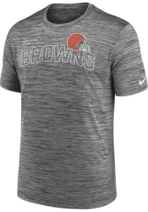 Nike Cleveland Browns Black VELOCITY ARCH Short Sleeve T Shirt