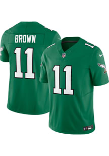 AJ Brown Nike Philadelphia Eagles Mens Kelly Green Vapor F.U.S.E. Limited Football Jersey