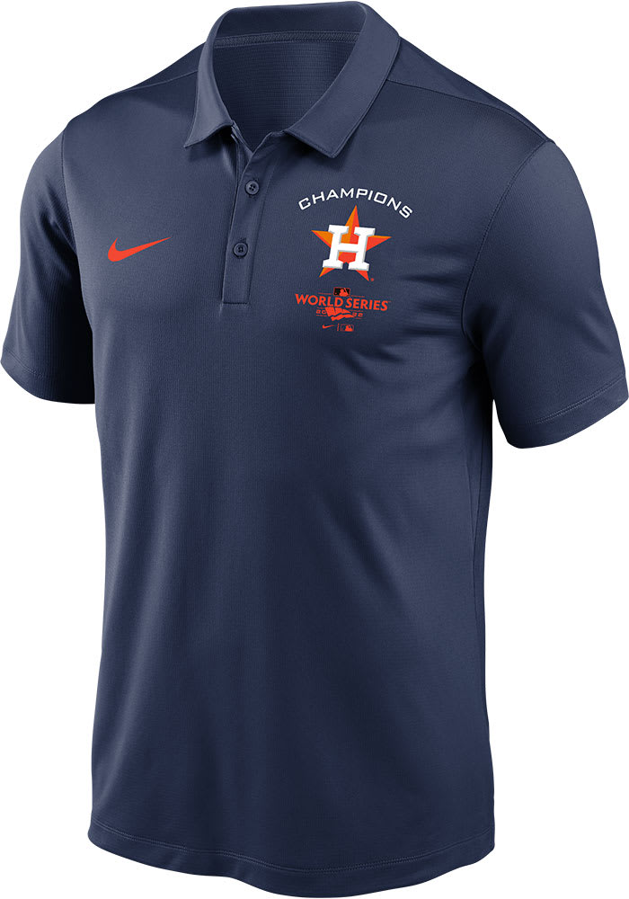 Nike Dri-Fit Houston Astros World Series Champions Mens Polo XS