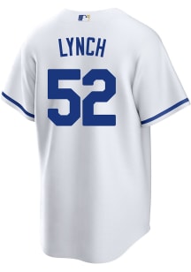 Daniel Lynch Kansas City Royals Mens Replica Home Jersey - White