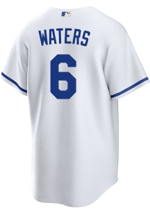 Drew Waters Kansas City Royals Mens Replica Home Jersey - White