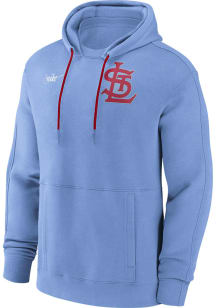 Nike St Louis Cardinals Mens Light Blue Cooperstown Fashion Hood
