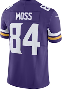 Randy Moss Nike Minnesota Vikings Mens Purple Vapor F.U.S.E. Limited Football Jersey