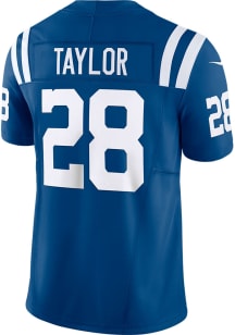 Jonathan Taylor Nike Indianapolis Colts Mens Blue Vapor F.U.S.E. Limited Football Jersey