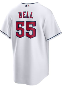 Josh Bell Cleveland Guardians Mens Replica Home Jersey - White