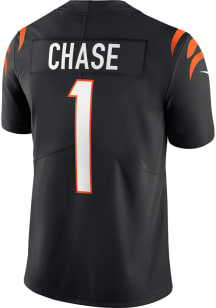 Ja'Marr Chase Nike Cincinnati Bengals Mens Black HOME Limited Football Jersey