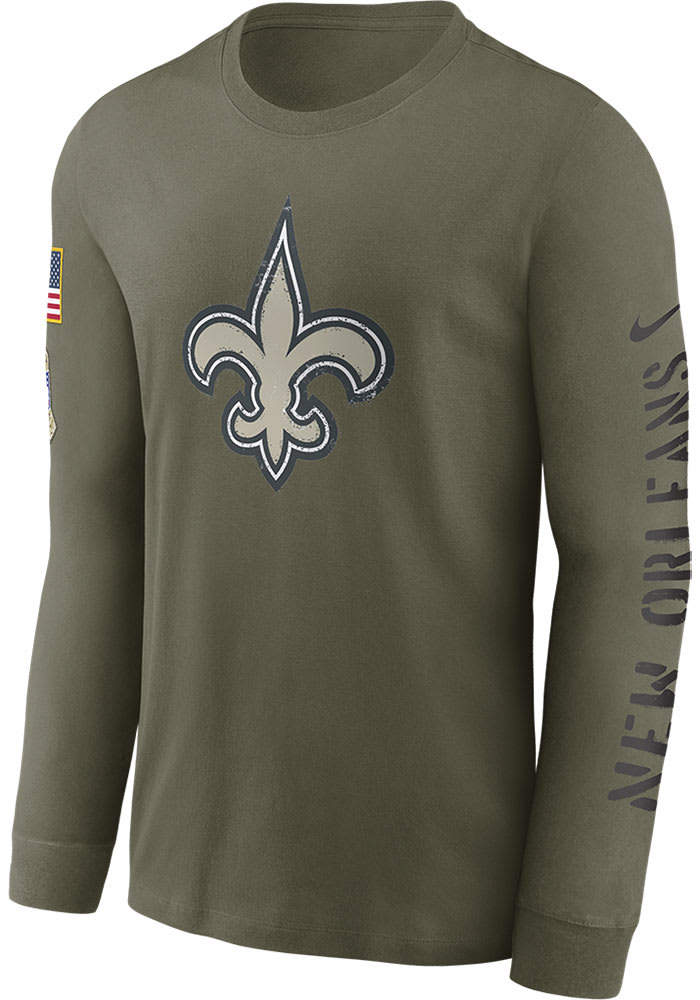 Long sleeve new orleans saints shirts on sale