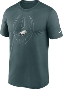 Nike Philadelphia Eagles Teal Icon Legend Short Sleeve T Shirt