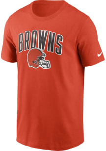 Nike Cleveland Browns Orange ESSENTIAL Short Sleeve T Shirt