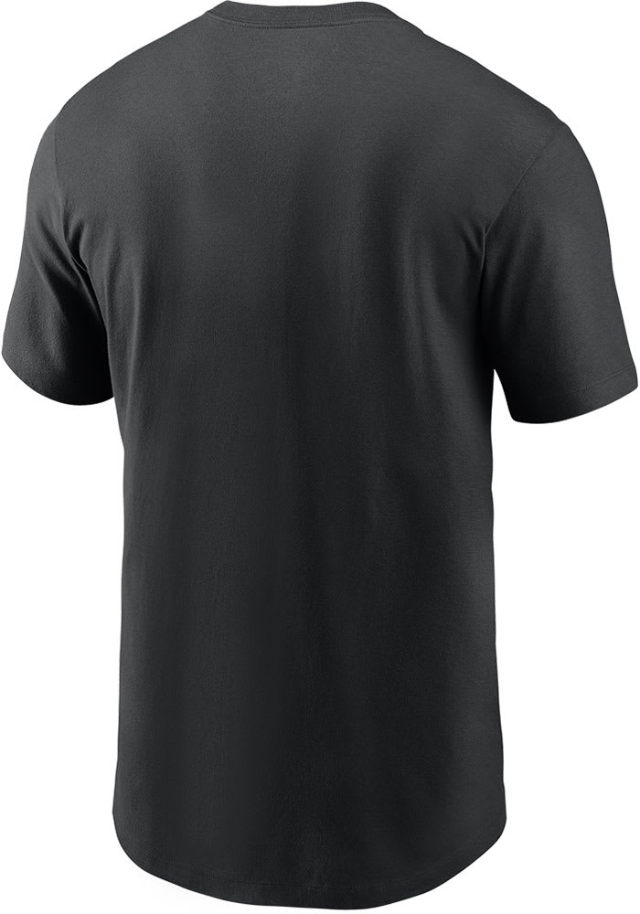 Nike Cincinnati Bengals Black TEAM MUSCLE Short Sleeve T Shirt