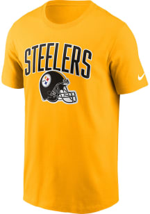 Nike Pittsburgh Steelers Gold Essential Team Short Sleeve T Shirt