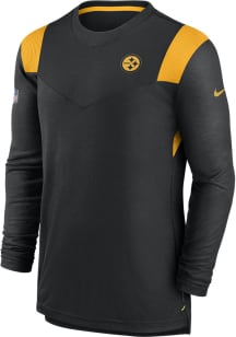 Nike Pittsburgh Steelers Black SIDELINE DRI-FIT PLAYER Long Sleeve T-Shirt