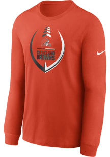 Nike Cleveland Browns Orange ICON LEGEND Long Sleeve T-Shirt
