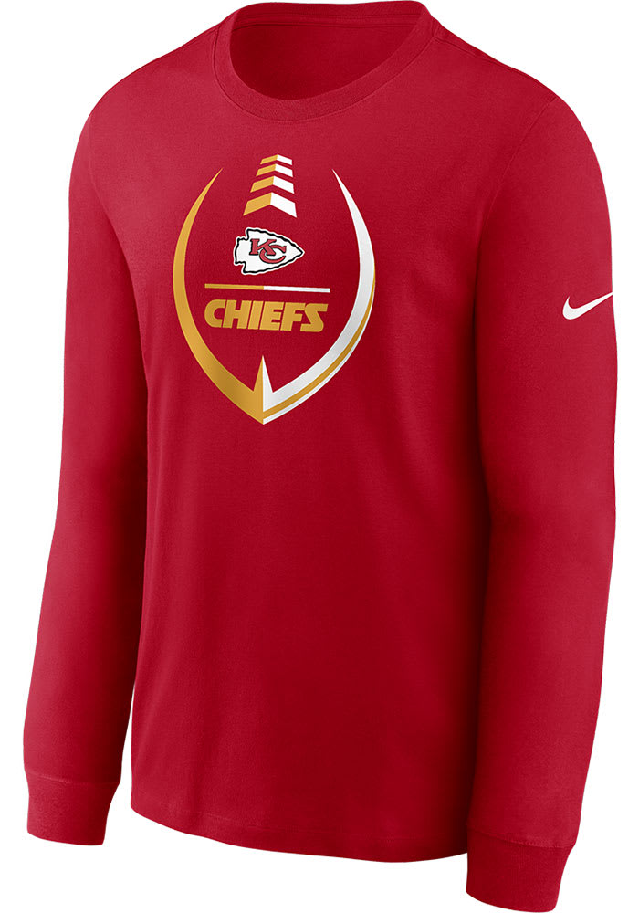 Nike Kansas City Chiefs Red ICON LEGEND Long Sleeve T-Shirt