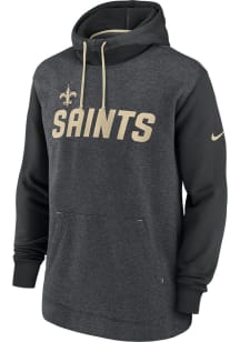 Nike New Orleans Saints Mens Grey LEGACY PO Fashion Hood