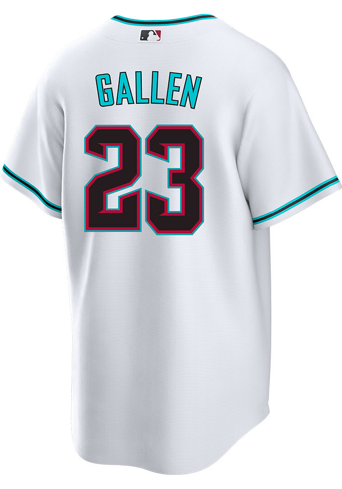 Authentic Arizona Diamondbacks Zac Gallen /Teal Alternate Jersey