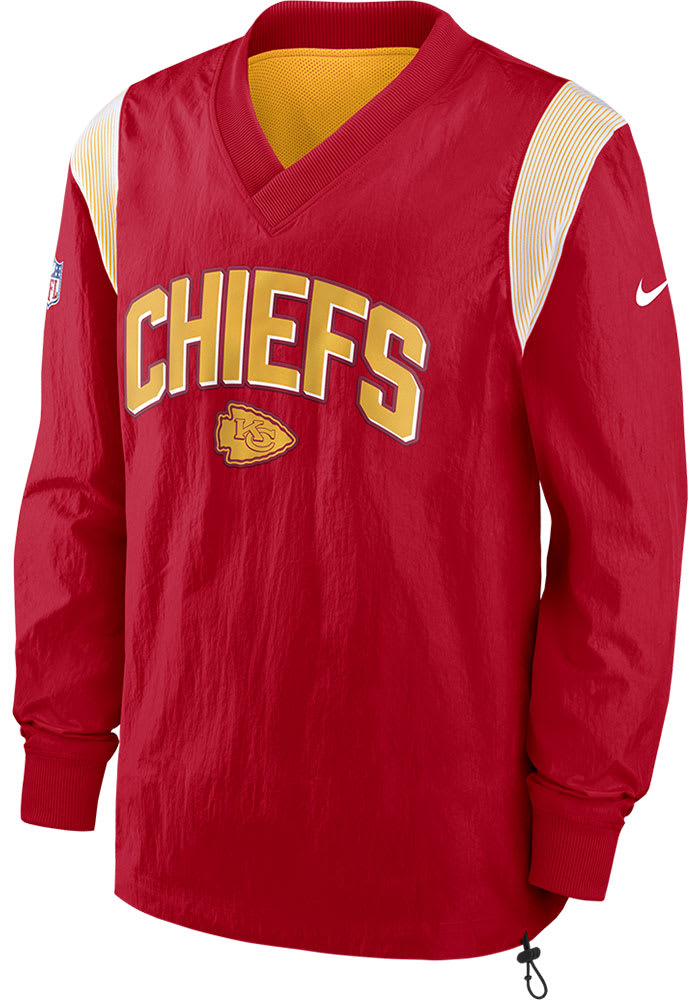 Nike Chiefs SIDELINE WIND SHIRT Pullover Jackets