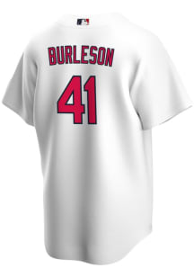 Alec Burleson St Louis Cardinals Mens Replica Road Jersey - Light Blue