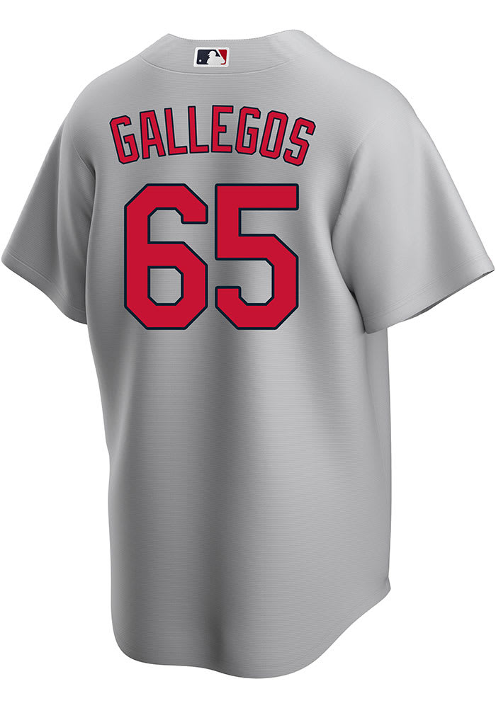 St. Louis Cardinals Giovanny Gallegos Cream Alternate 2020 Replica Team Jersey