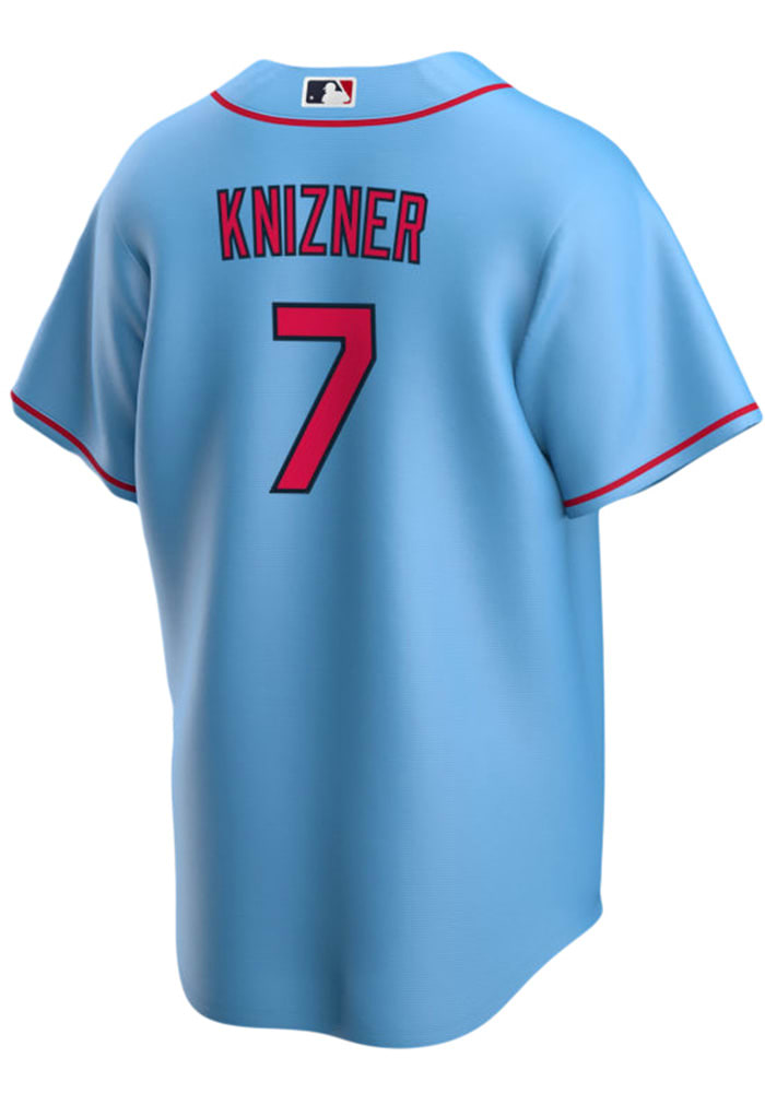 Andrew Knizner Autographed Team Issued Road Alternate Jersey (Size