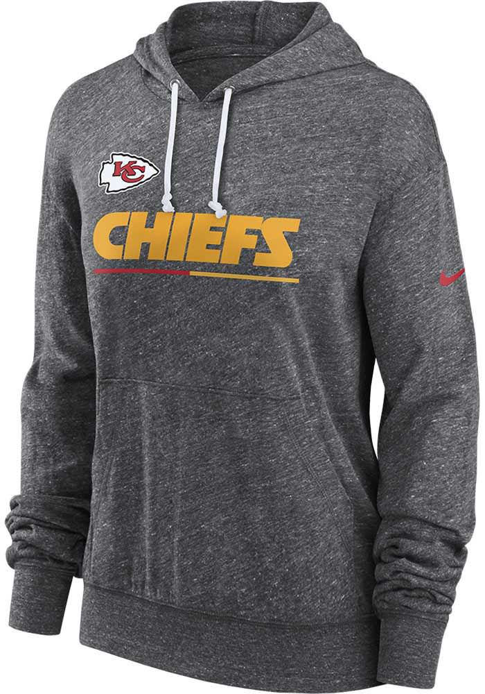 Nfl Kansas City Chiefs Women's Primary Antique Long Sleeve Crew