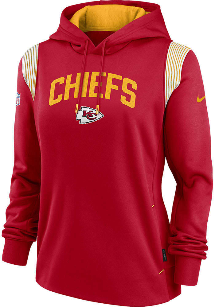 Nike Team (NFL Kansas City Chiefs) Women's Pullover Hoodie.